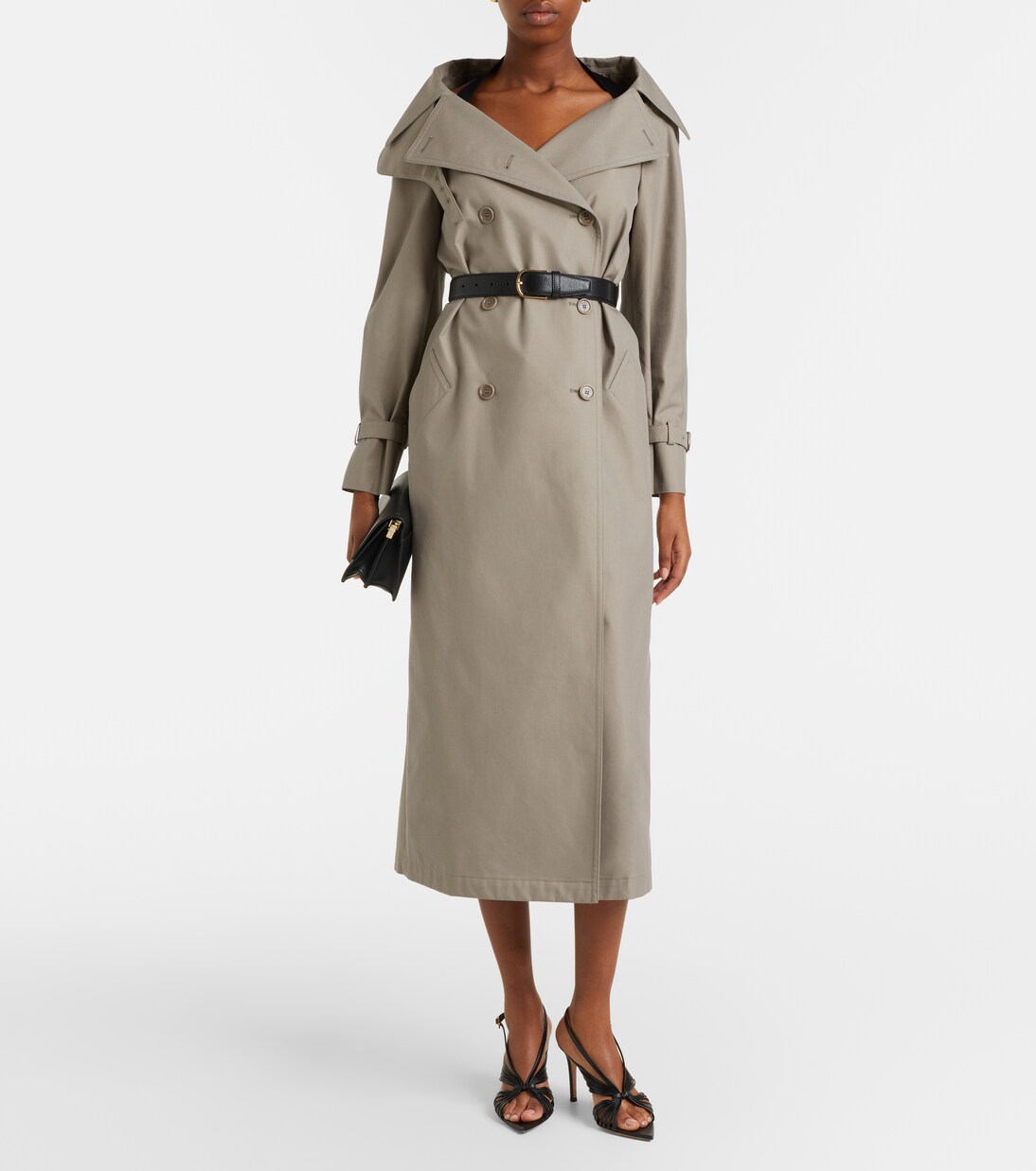 皮革露跟凉鞋 | Gianvito Rossi