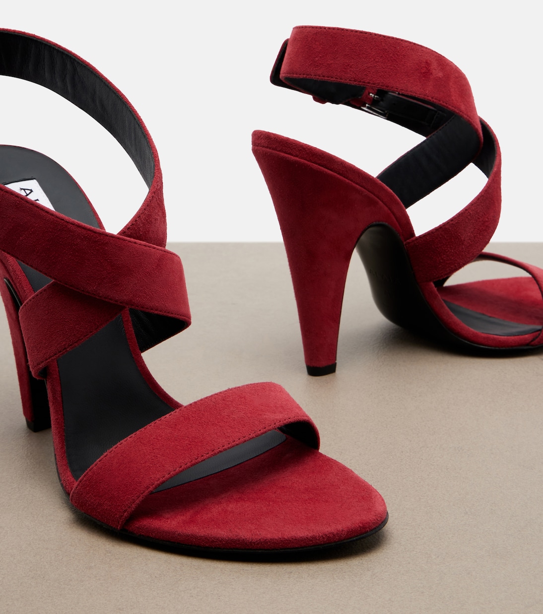 Cone suede slingback sandals | Alaïa