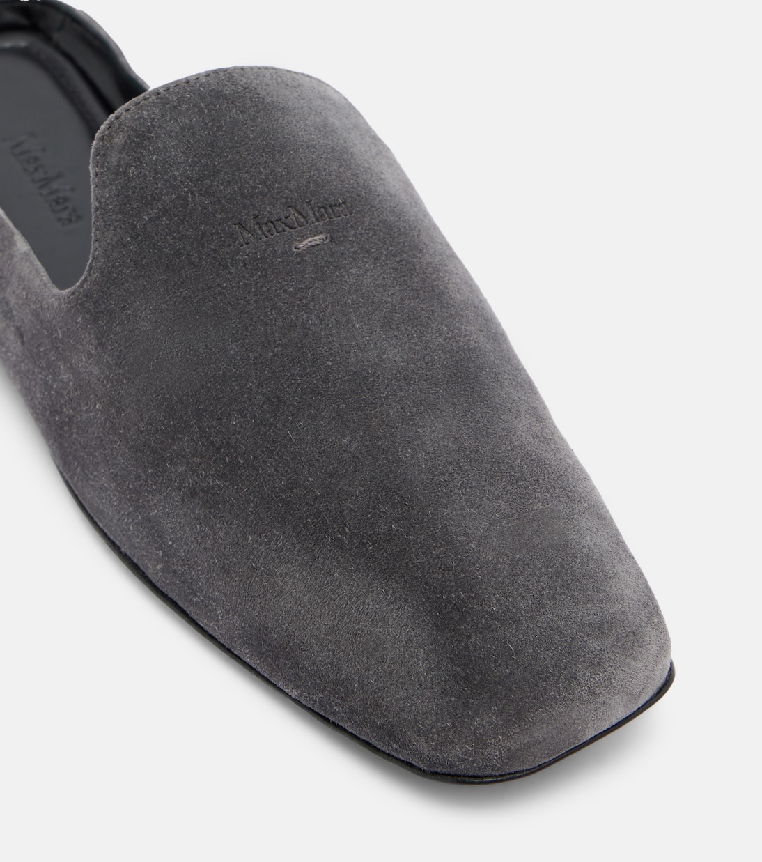 Logo suede mules | Max Mara