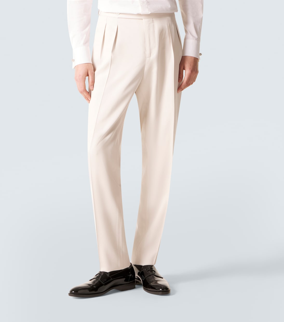 Gerade Hose aus Seide | Brunello Cucinelli