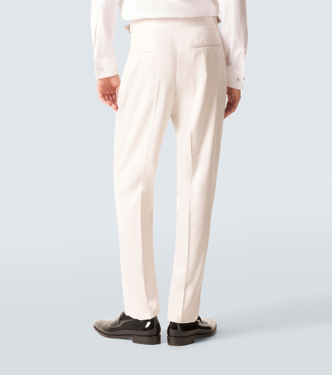 Gerade Hose aus Seide | Brunello Cucinelli