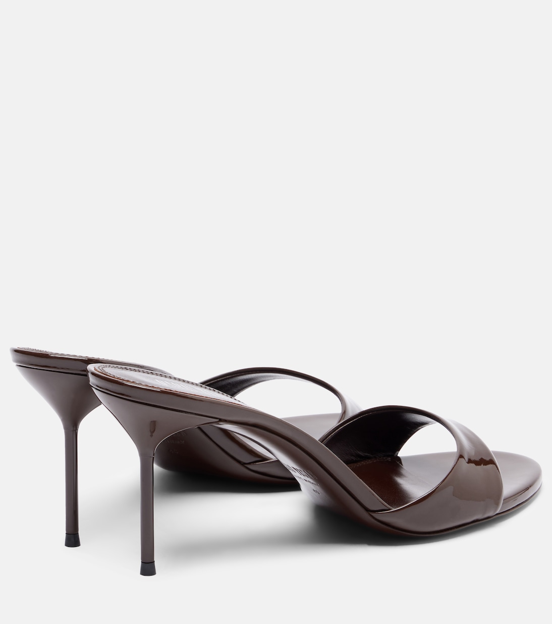Lidia patent leather mules | Paris Texas