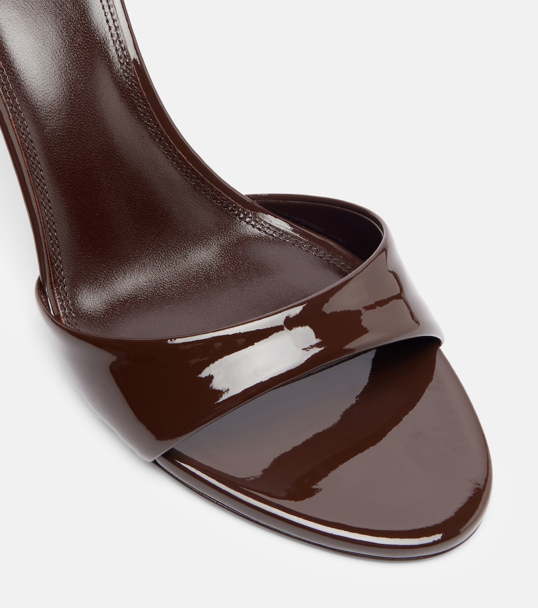 Lidia patent leather mules | Paris Texas