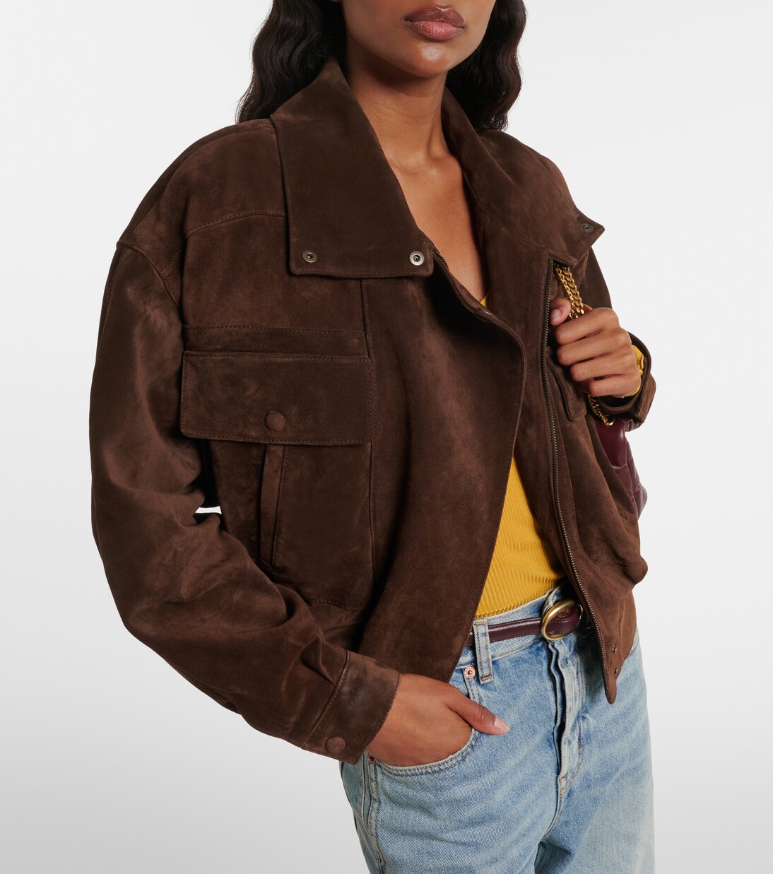 Suede jacket | Saint Laurent