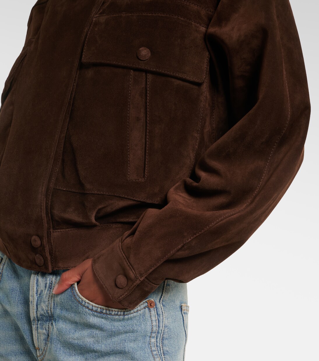 Suede jacket | Saint Laurent