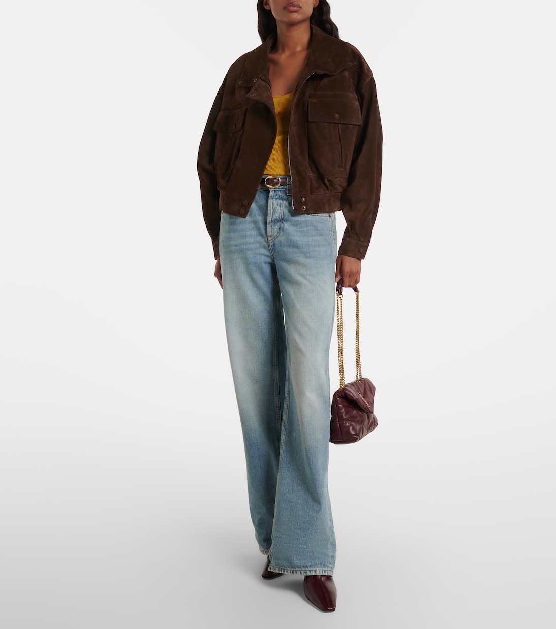 Suede jacket | Saint Laurent