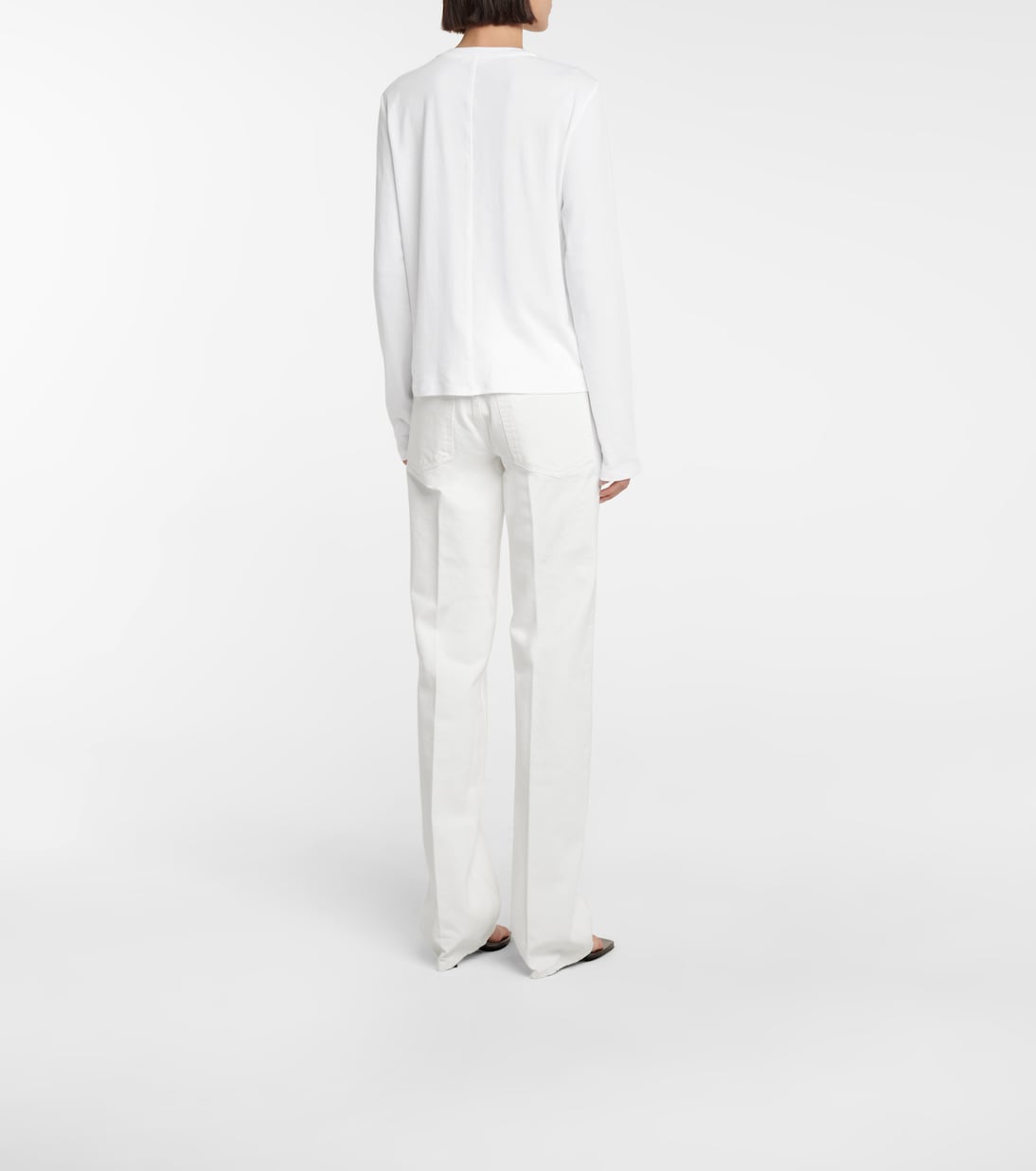 Shermann cotton-jersey top | The Row