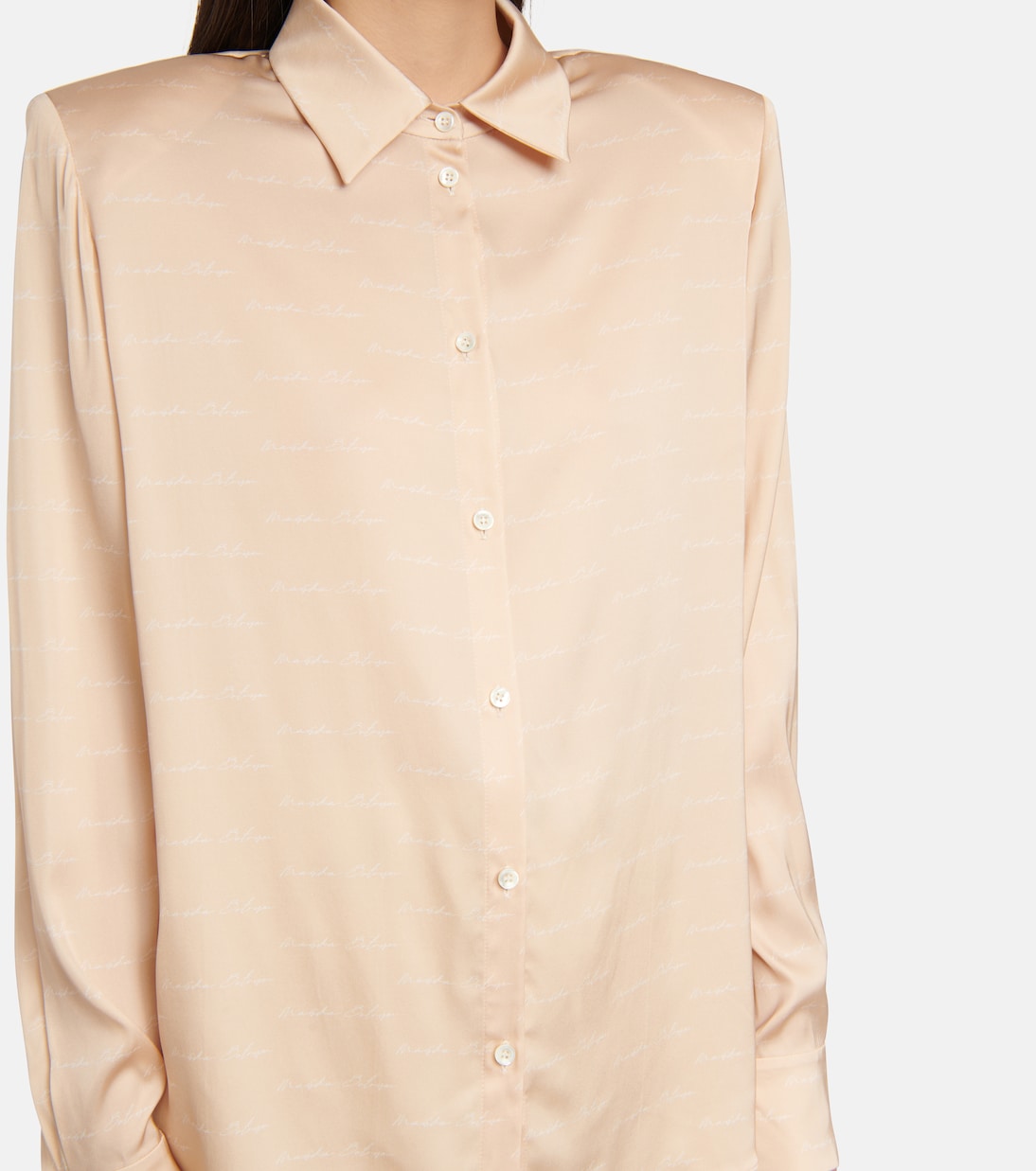 Hemd aus einem Seidengemisch | Magda Butrym