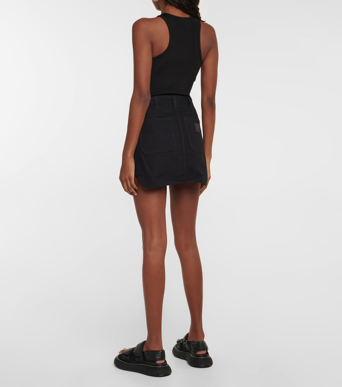 X Carhartt WIP Minirock aus Baumwolle | Wardrobe.NYC