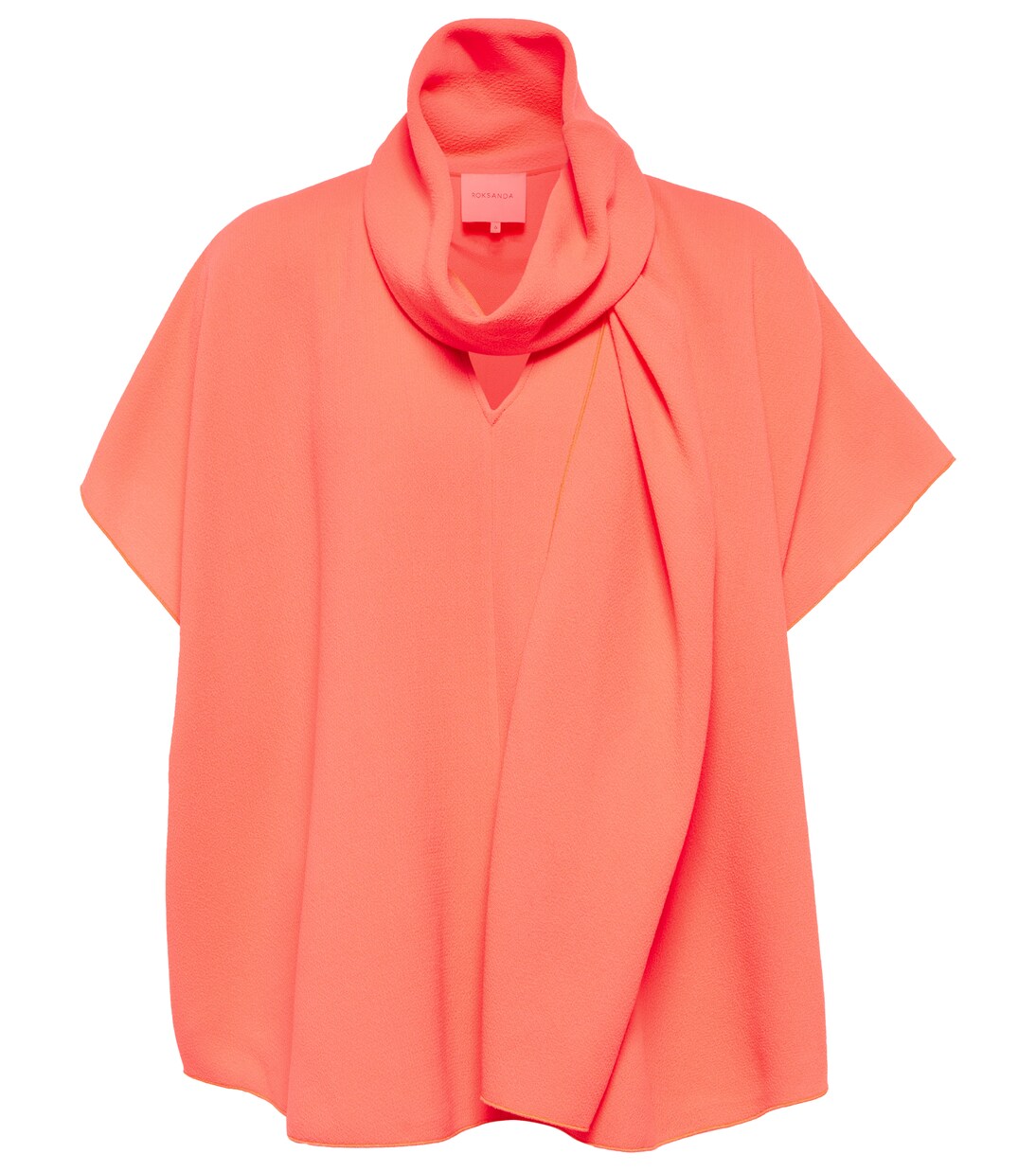 Blouse Willa en crêpe de laine vierge | Roksanda