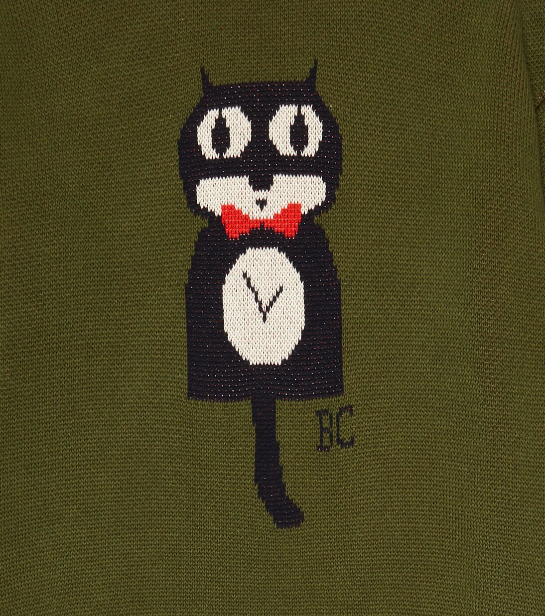 Intarsia cotton sweater | Bobo Choses