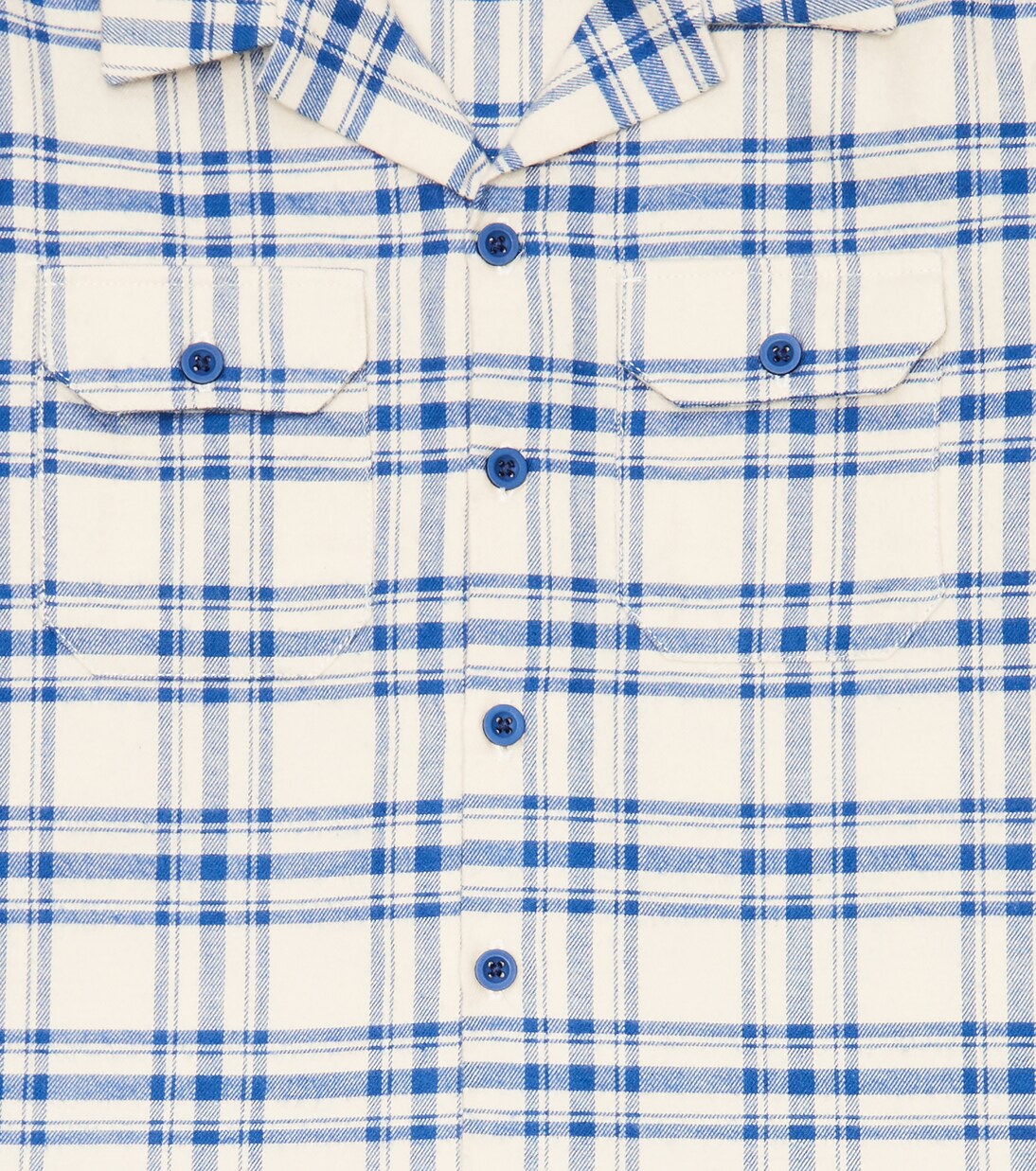 Jean checked cotton shirt | The New Society