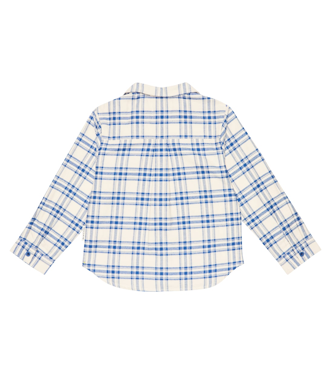 Jean checked cotton shirt | The New Society