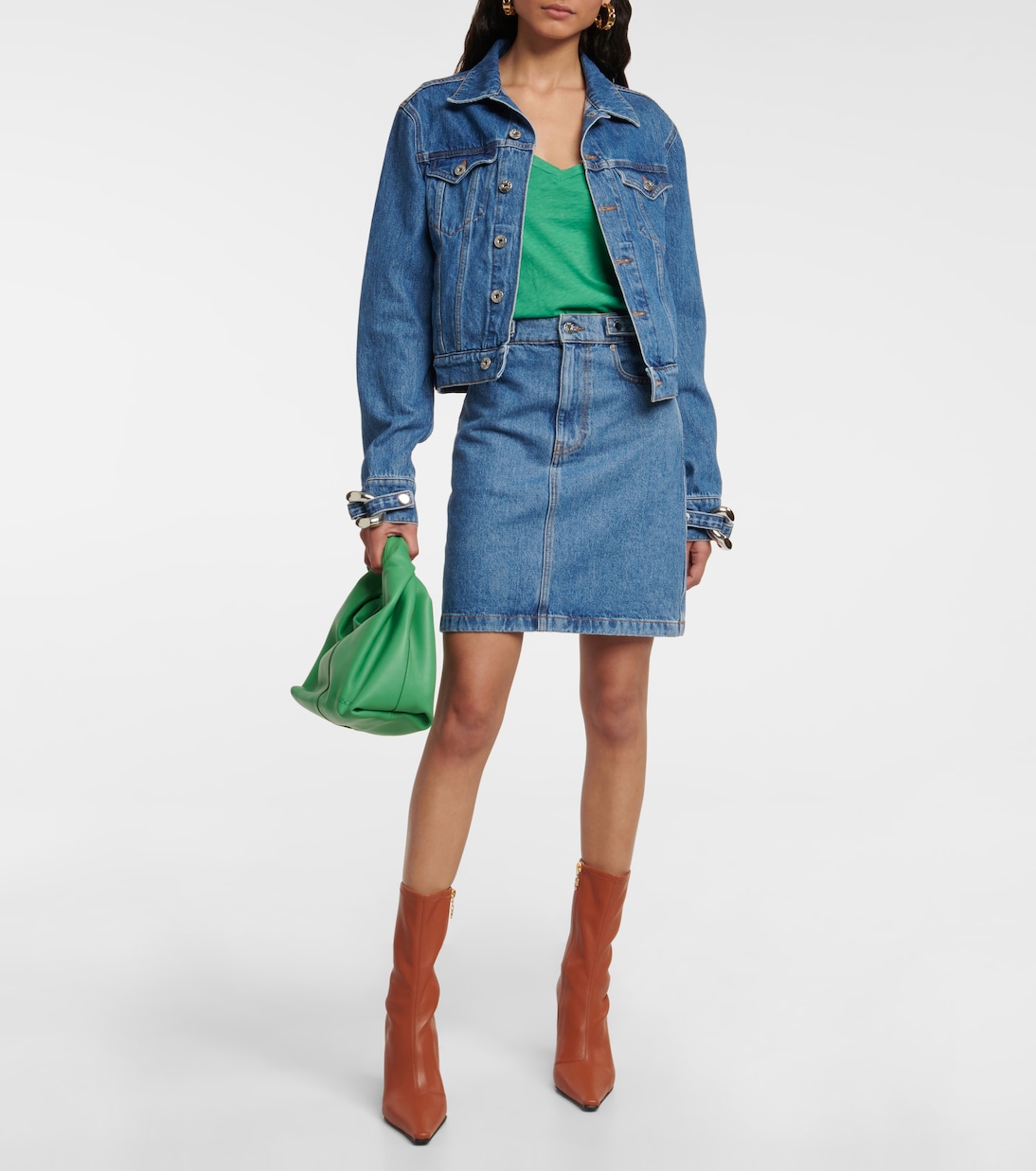 T-Shirt Lilith aus Baumwoll-Jersey | Velvet