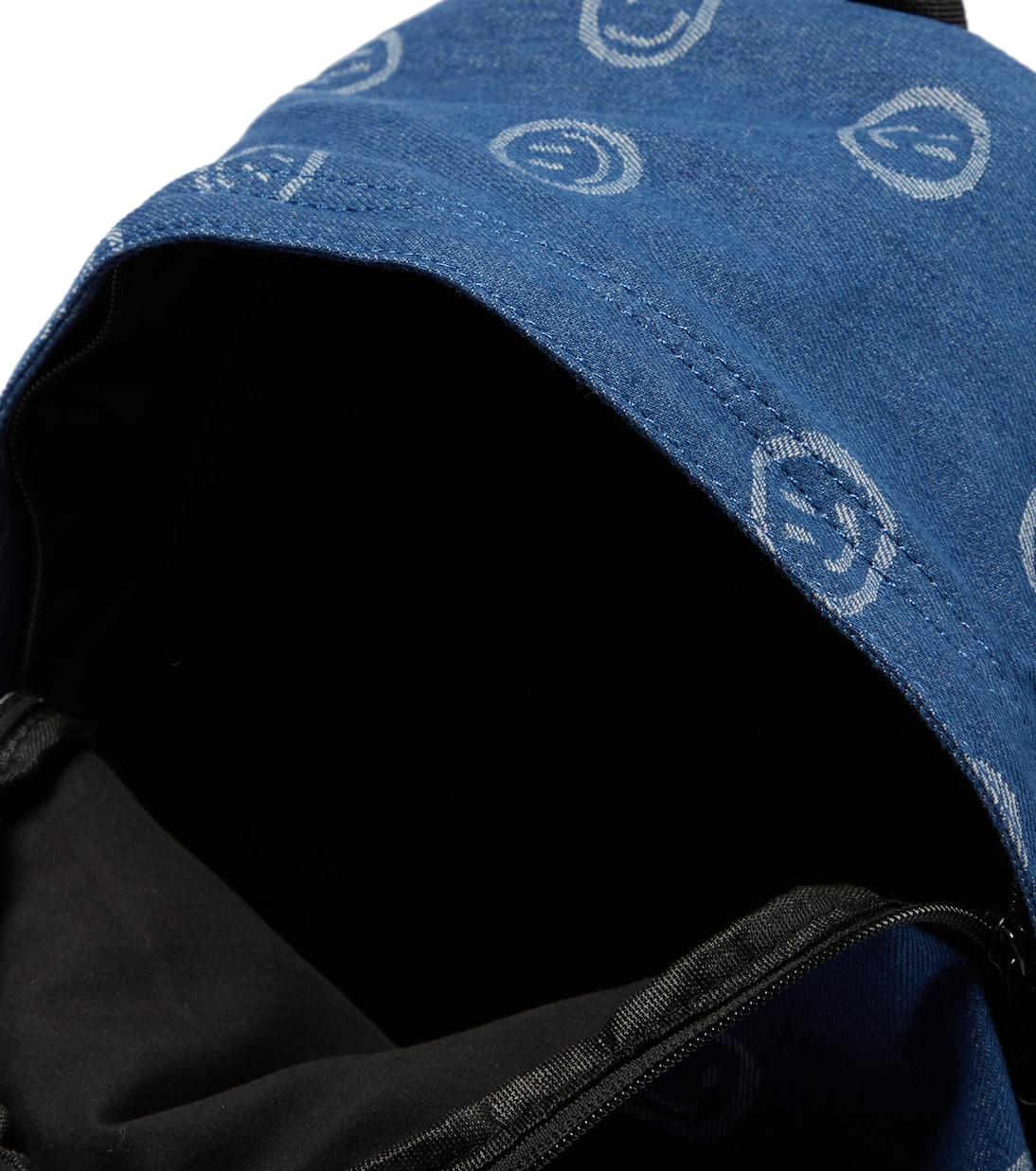 Printed denim backpack | Molo