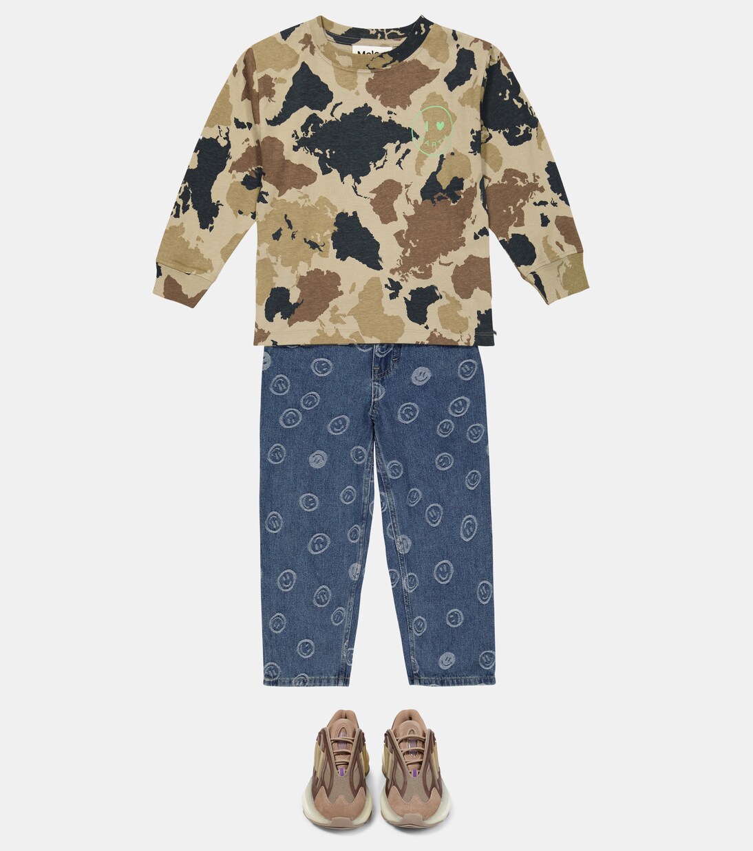 Aiden printed jeans | Molo