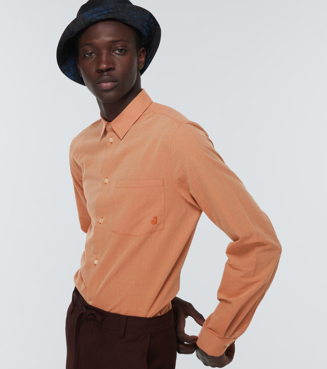 La Chemise Meio cotton and wool shirt | Jacquemus