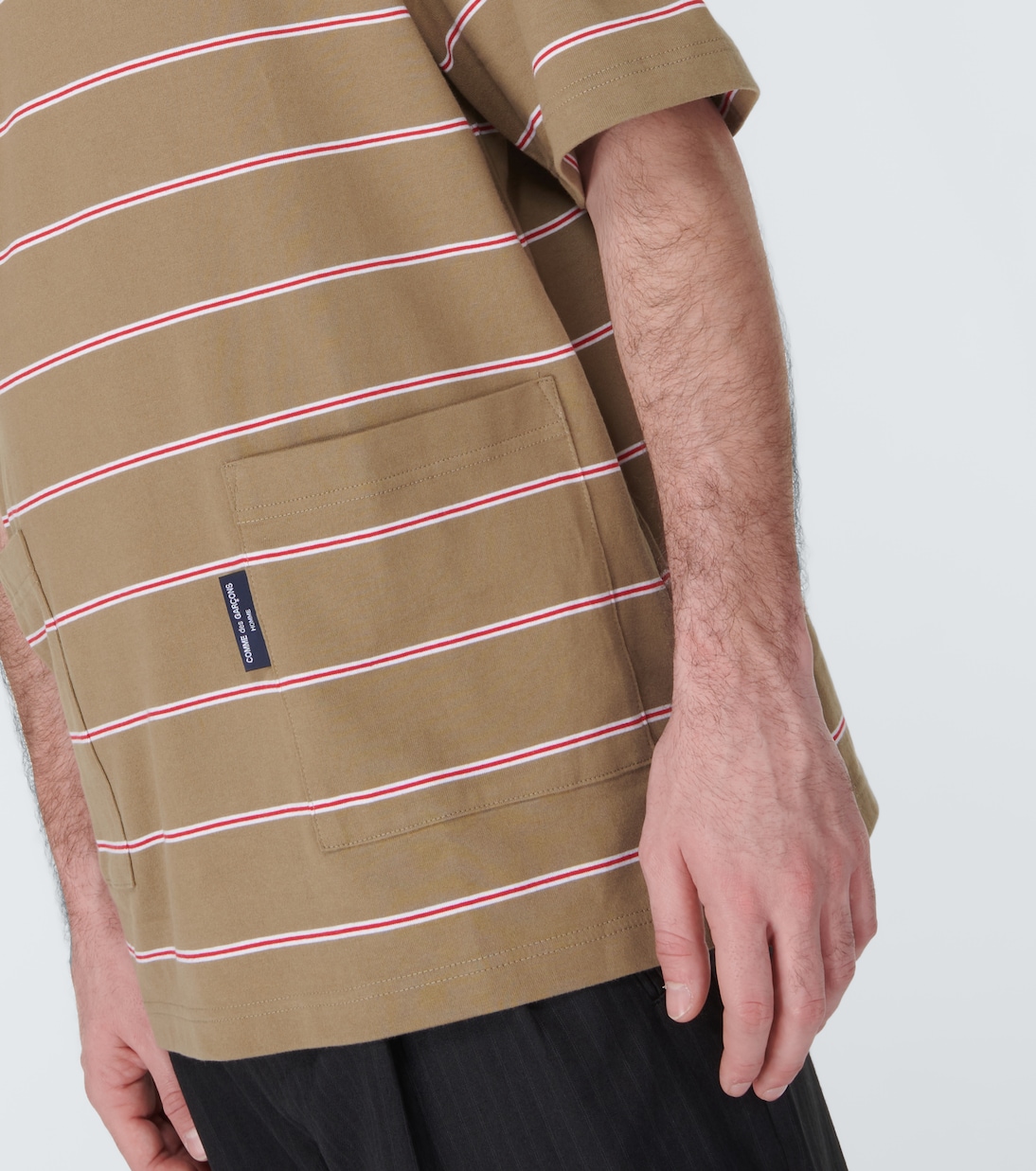 Striped cotton T-shirt | Comme des Garçons Homme