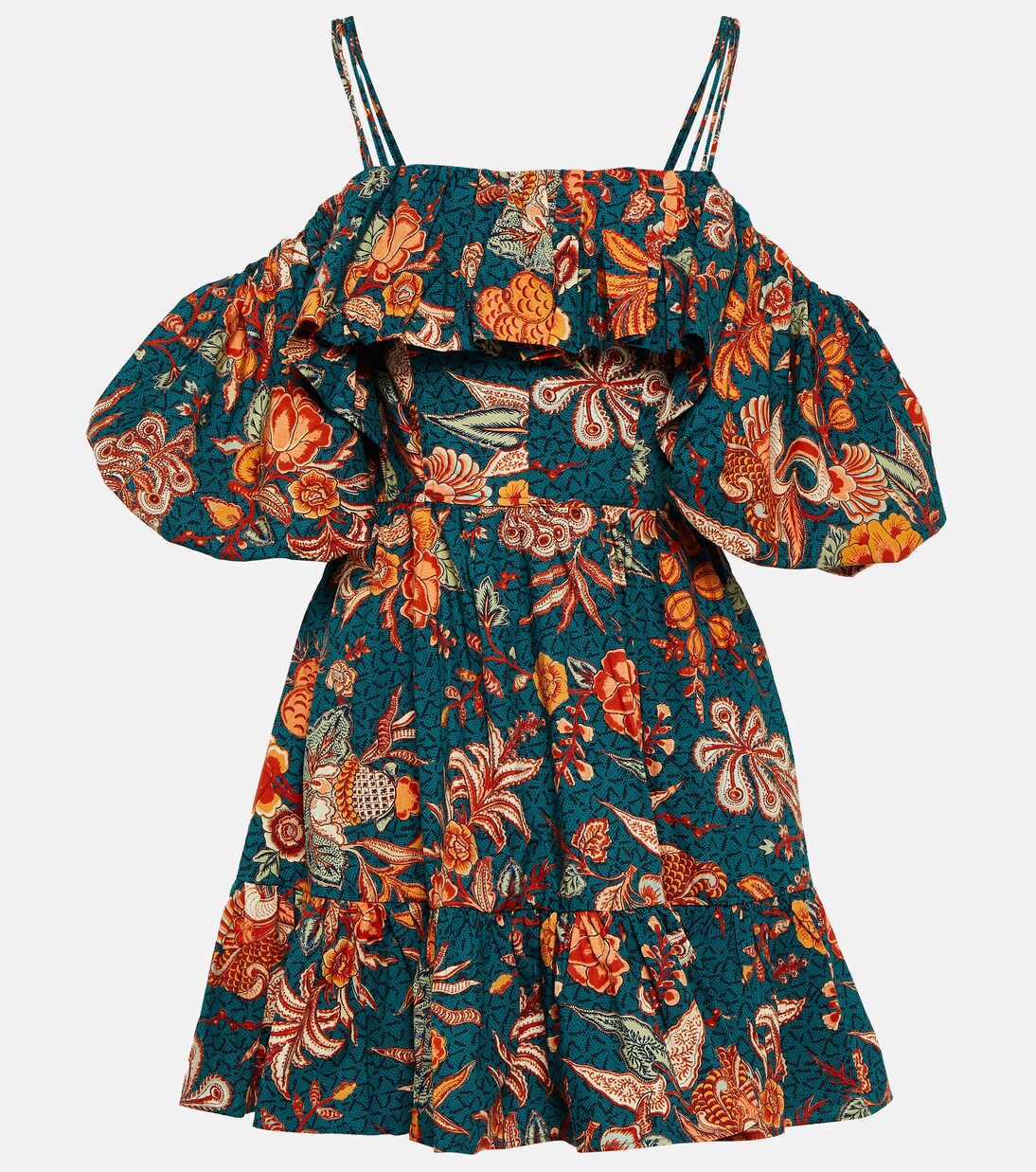 Robe Lila en coton à fleurs | Ulla Johnson