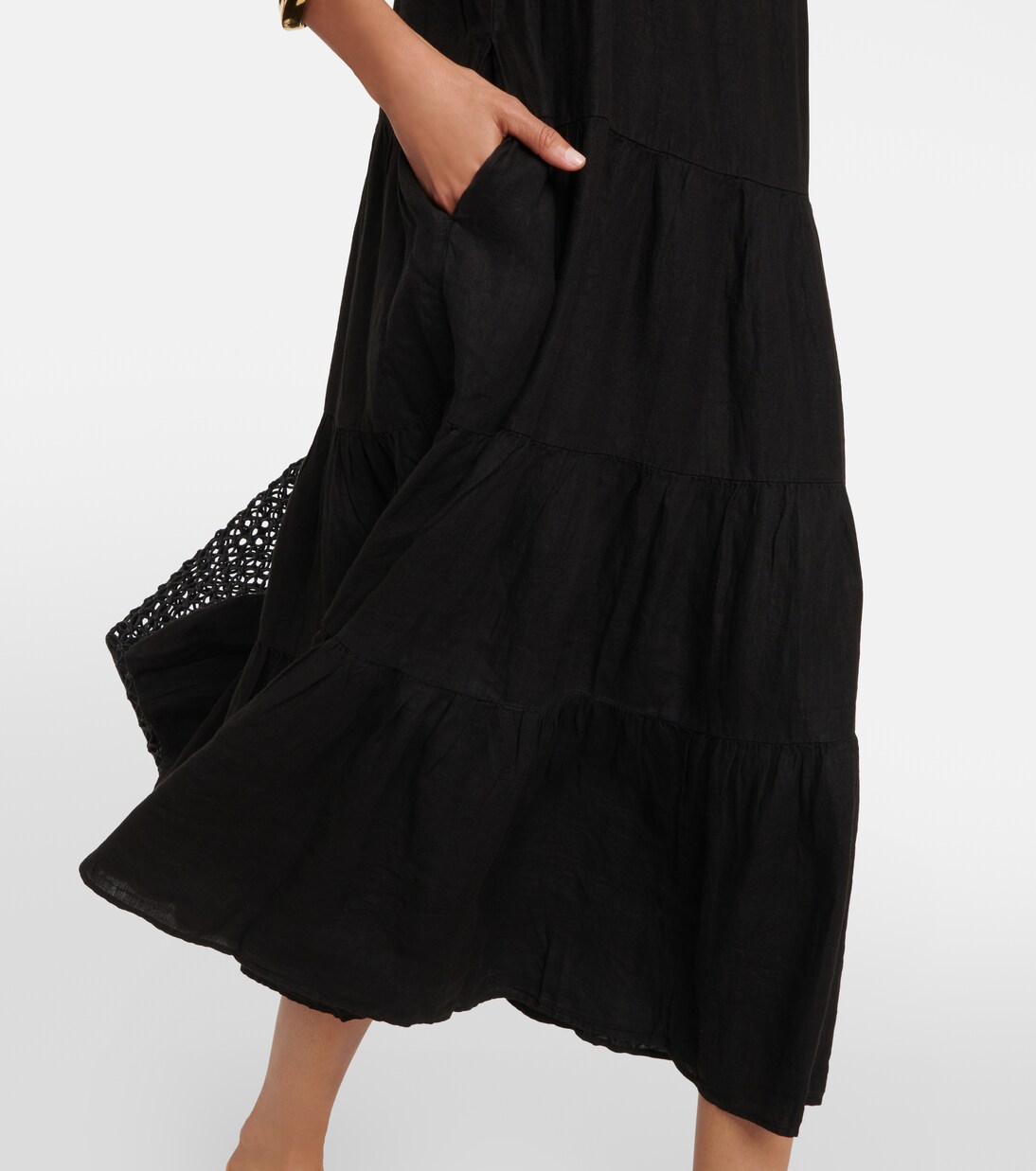 Maxikleid Charlie aus Leinen | Velvet