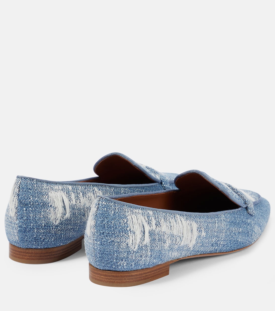 Loafers Bruni aus Denim | Malone Souliers