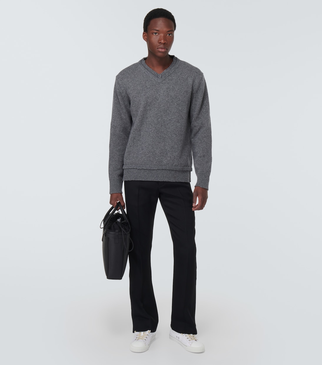 New Evolution leather high-top sneakers | Maison Margiela