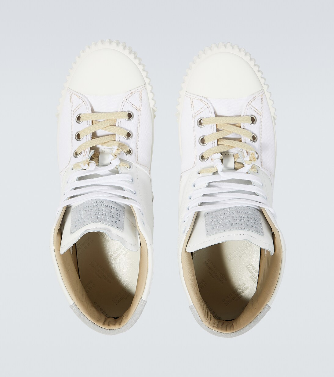 New Evolution leather high-top sneakers | Maison Margiela