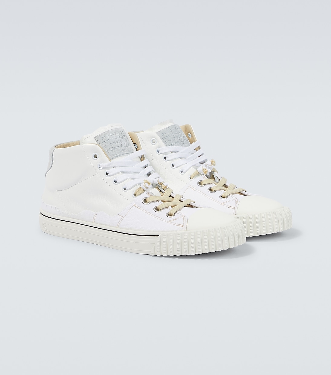 New Evolution leather high-top sneakers | Maison Margiela