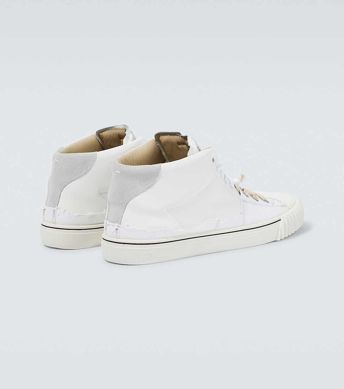 New Evolution leather high-top sneakers | Maison Margiela