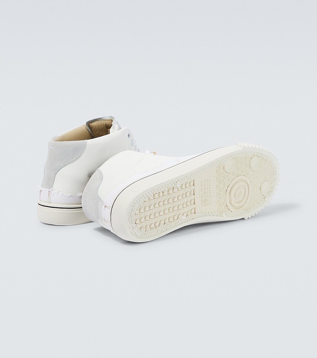 New Evolution leather high-top sneakers | Maison Margiela