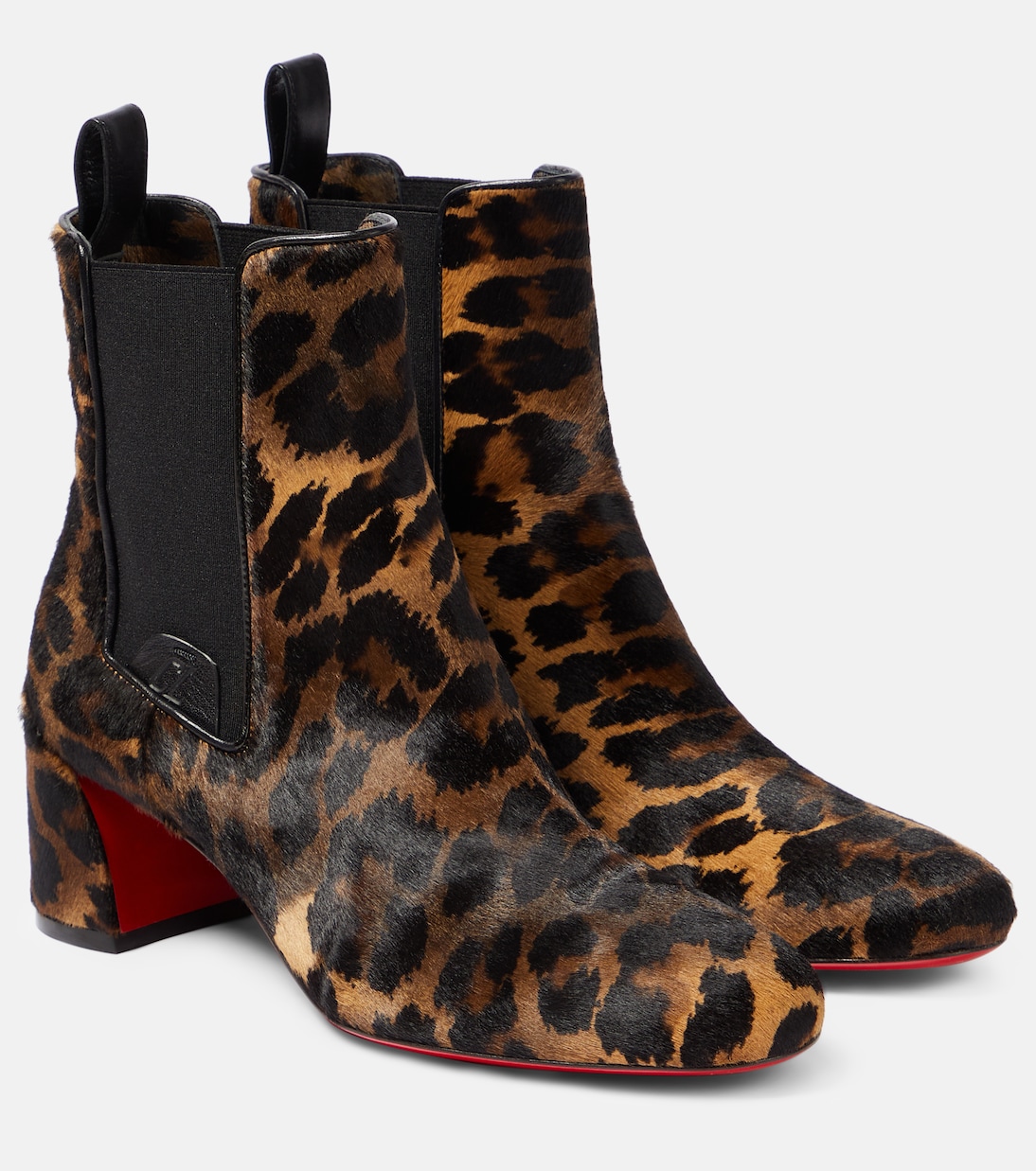 Turelastic leather ankle boots | Christian Louboutin