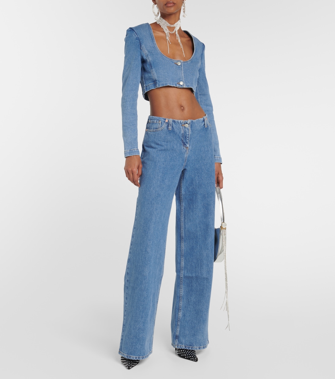 Low-Rise Wide-Leg Jeans | Magda Butrym
