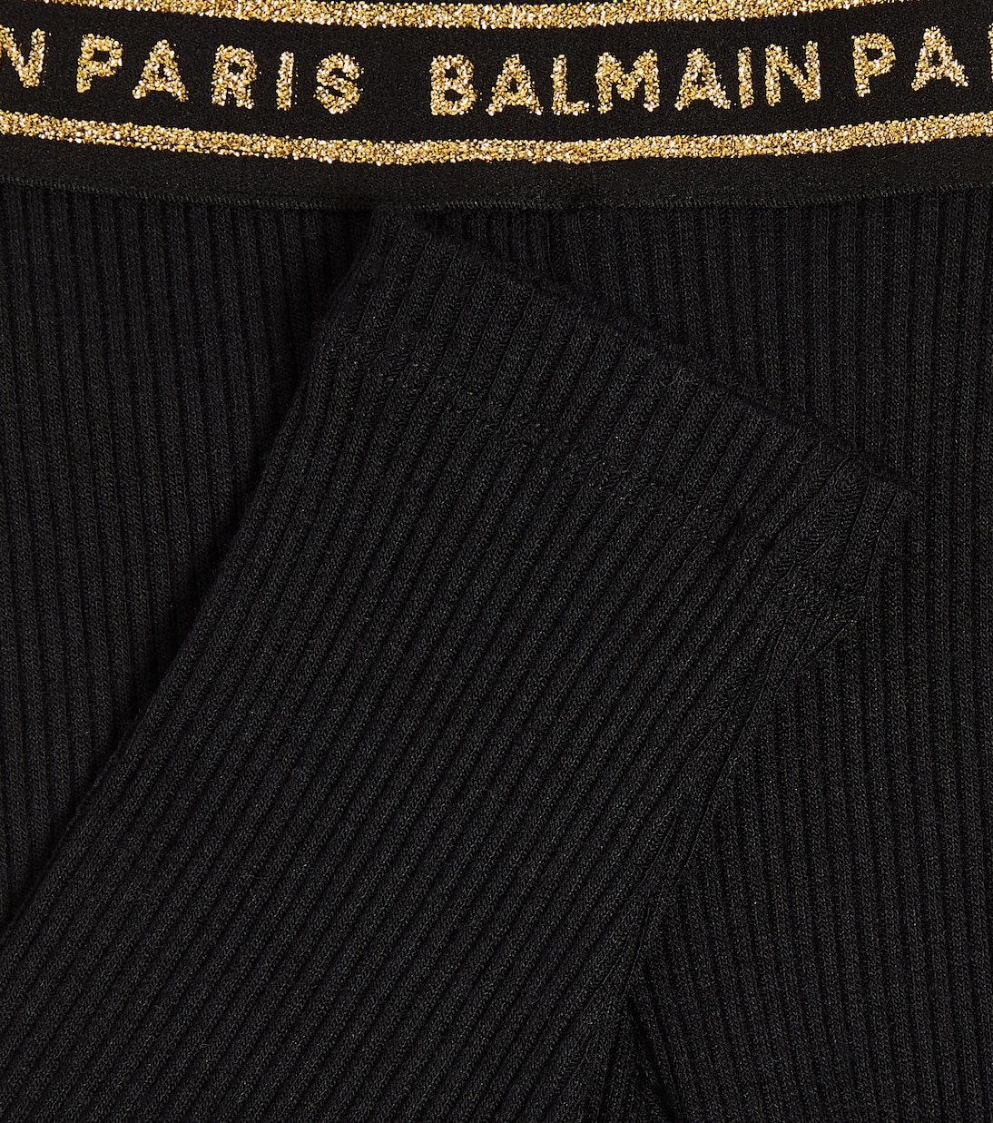 Baby logo wool-blend leggings | Balmain Kids
