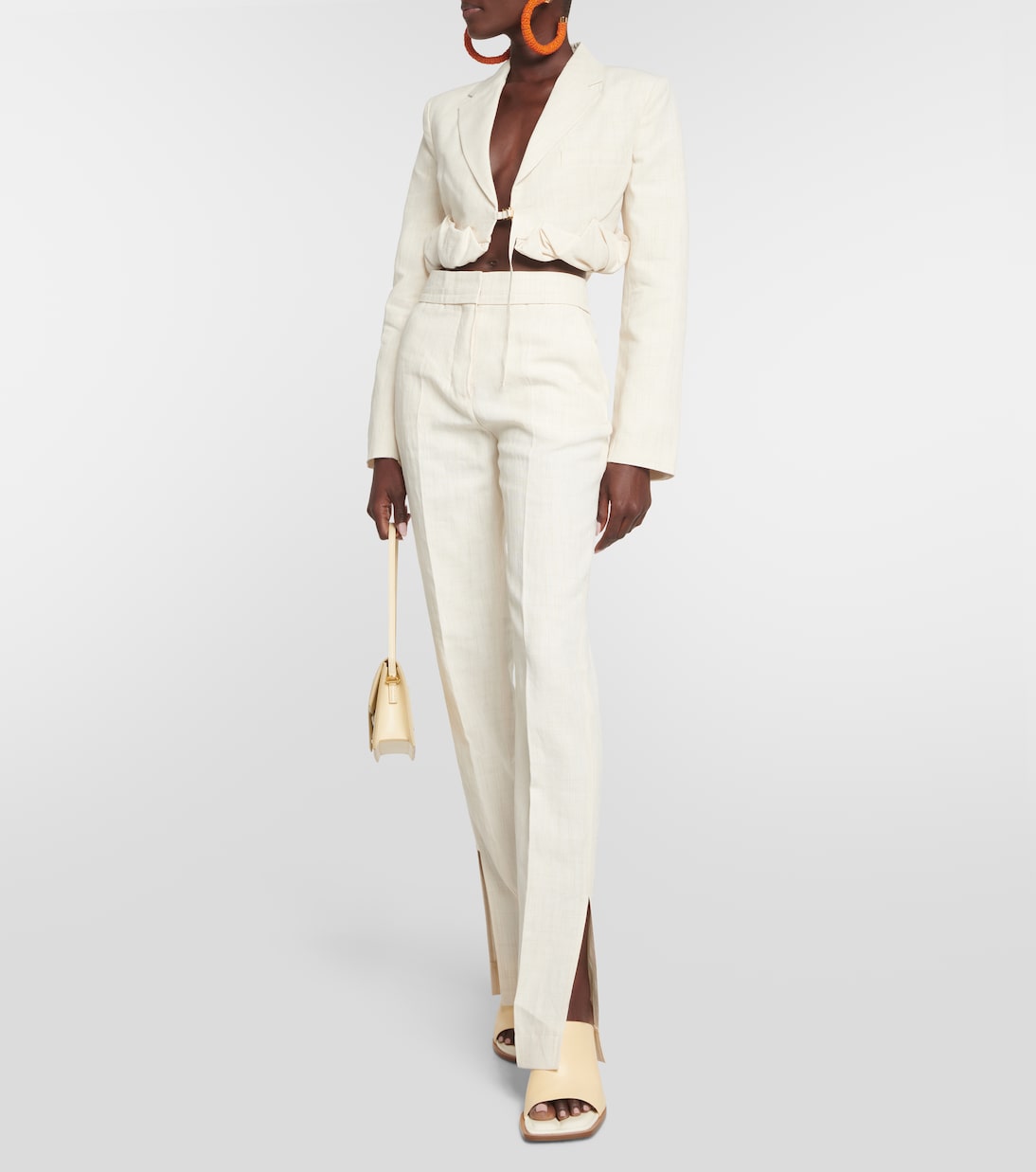 Jacke La Croissant aus einem Leinengemisch | Jacquemus