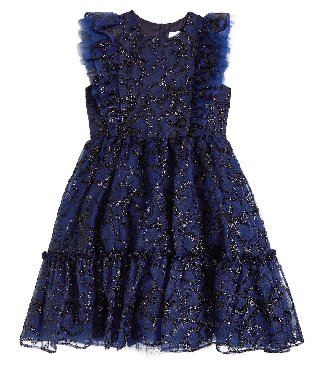 Embroidered tulle dress | Tartine et Chocolat