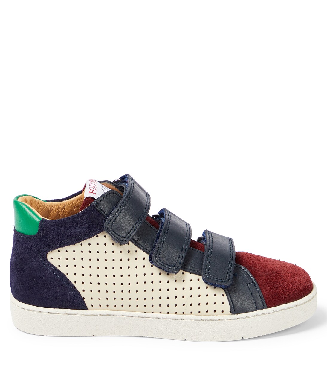 Zapatillas Top Easy de piel y ante | Pom d'Api