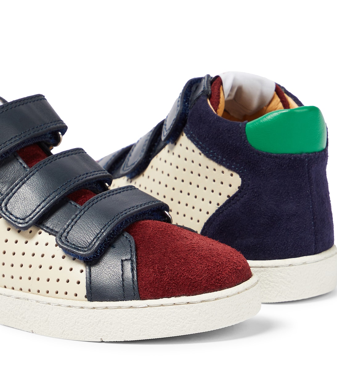 Zapatillas Top Easy de piel y ante | Pom d'Api