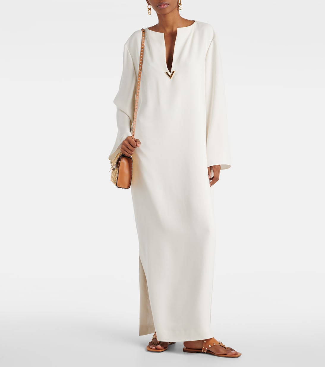 Sandalen Rockstud aus Leder | Valentino Garavani