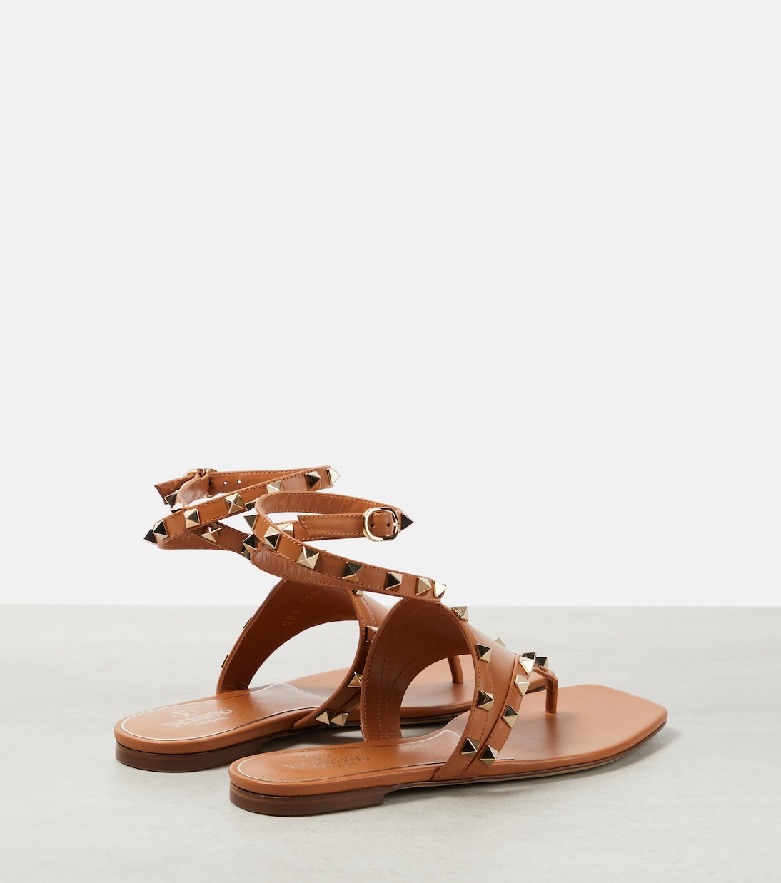 Sandalen Rockstud aus Leder | Valentino Garavani