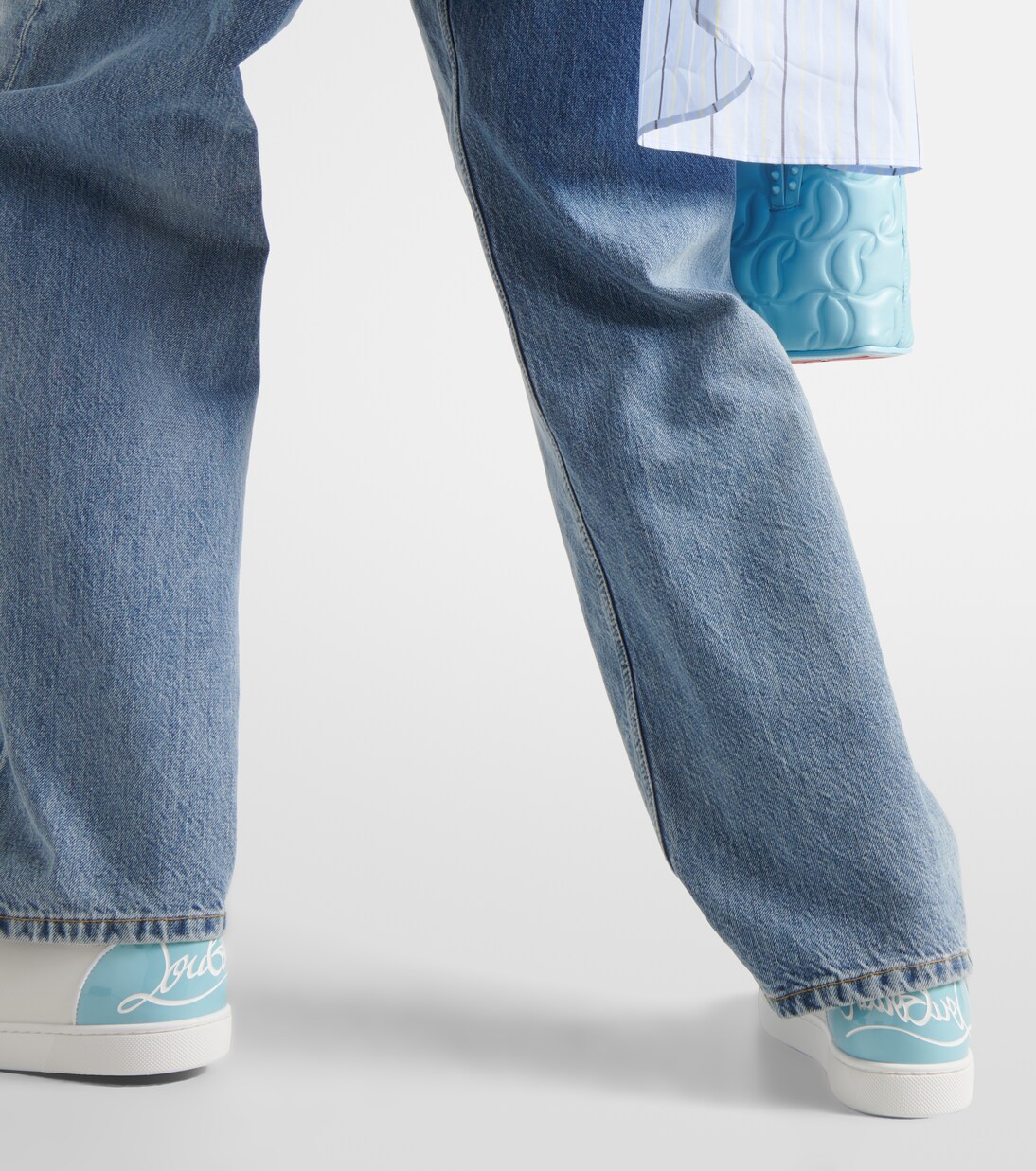 Fun Vieira leather sneakers | Christian Louboutin