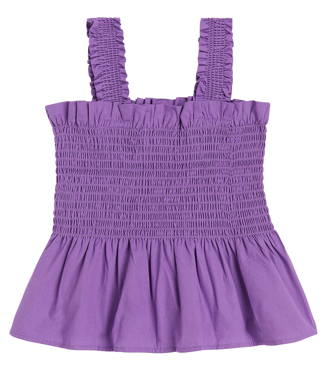 Rosine shirred cotton top | Molo