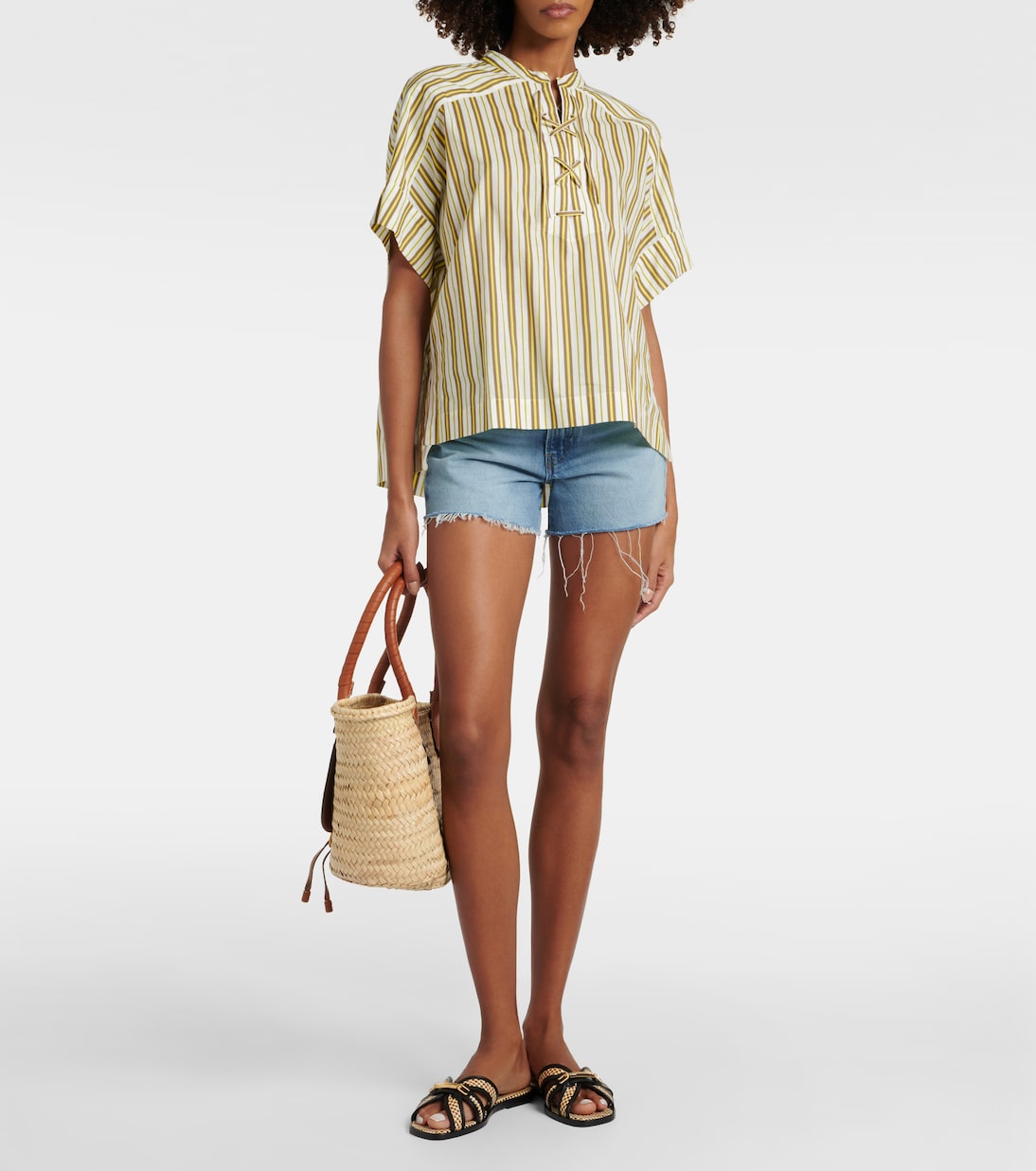 Top aus Baumwolle | Yves Salomon