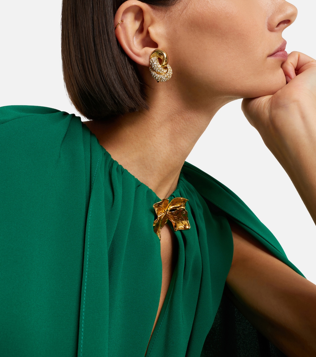Boucles d’oreilles Love Knot 2.0 | Oscar de la Renta