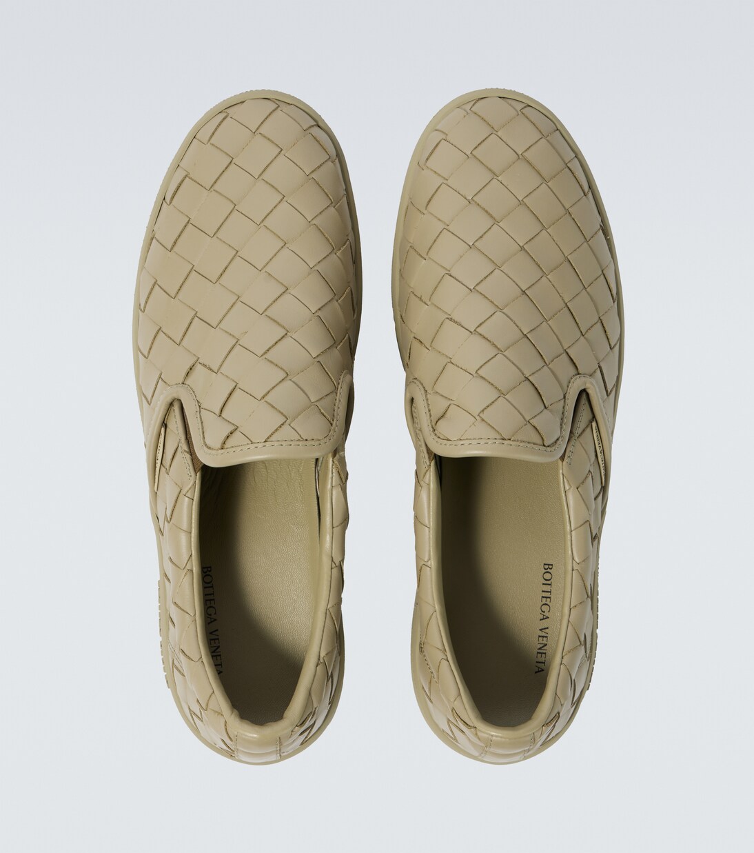 Sawyer Intrecciato leather sneakers | Bottega Veneta
