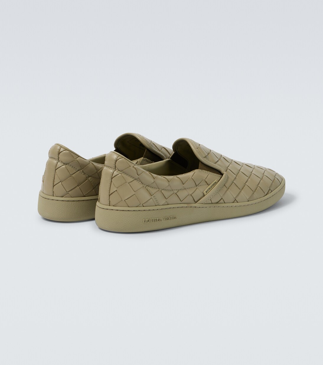 Sawyer Intrecciato leather sneakers | Bottega Veneta