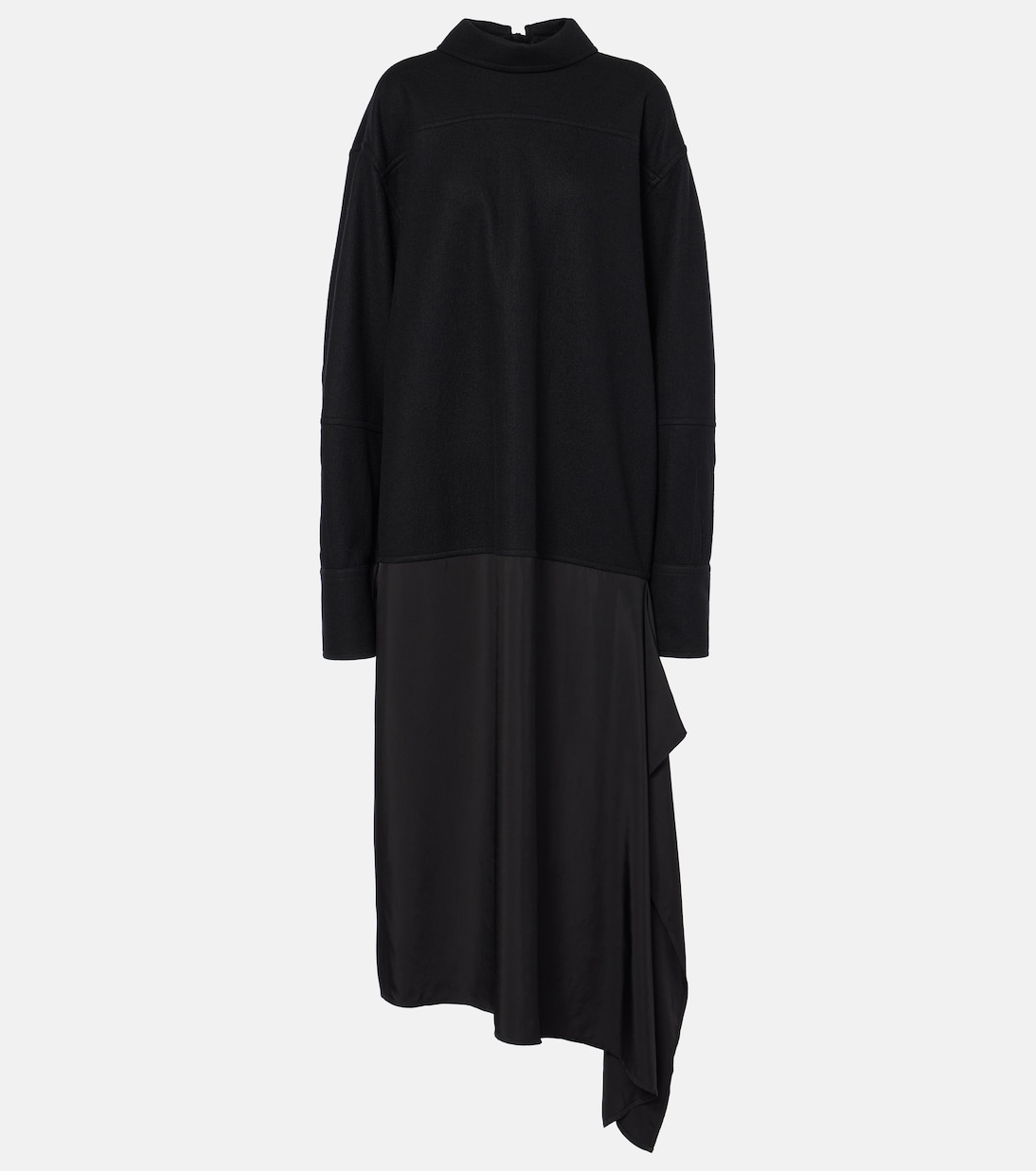 Midikleid Convertible aus Wolle | Jil Sander