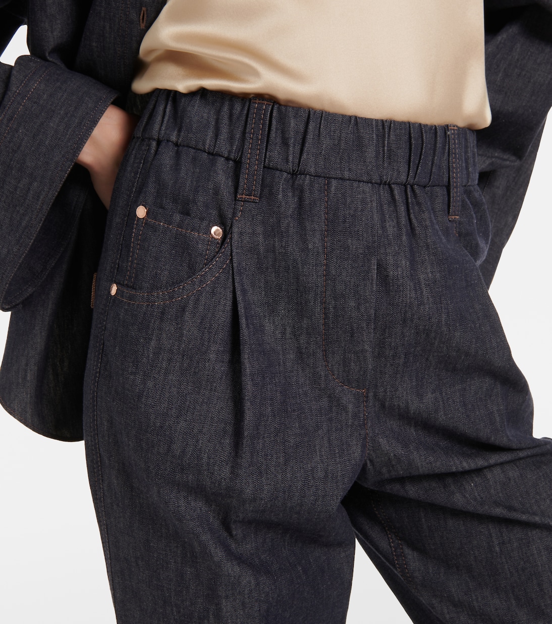 Mid-rise slim jeans | Brunello Cucinelli