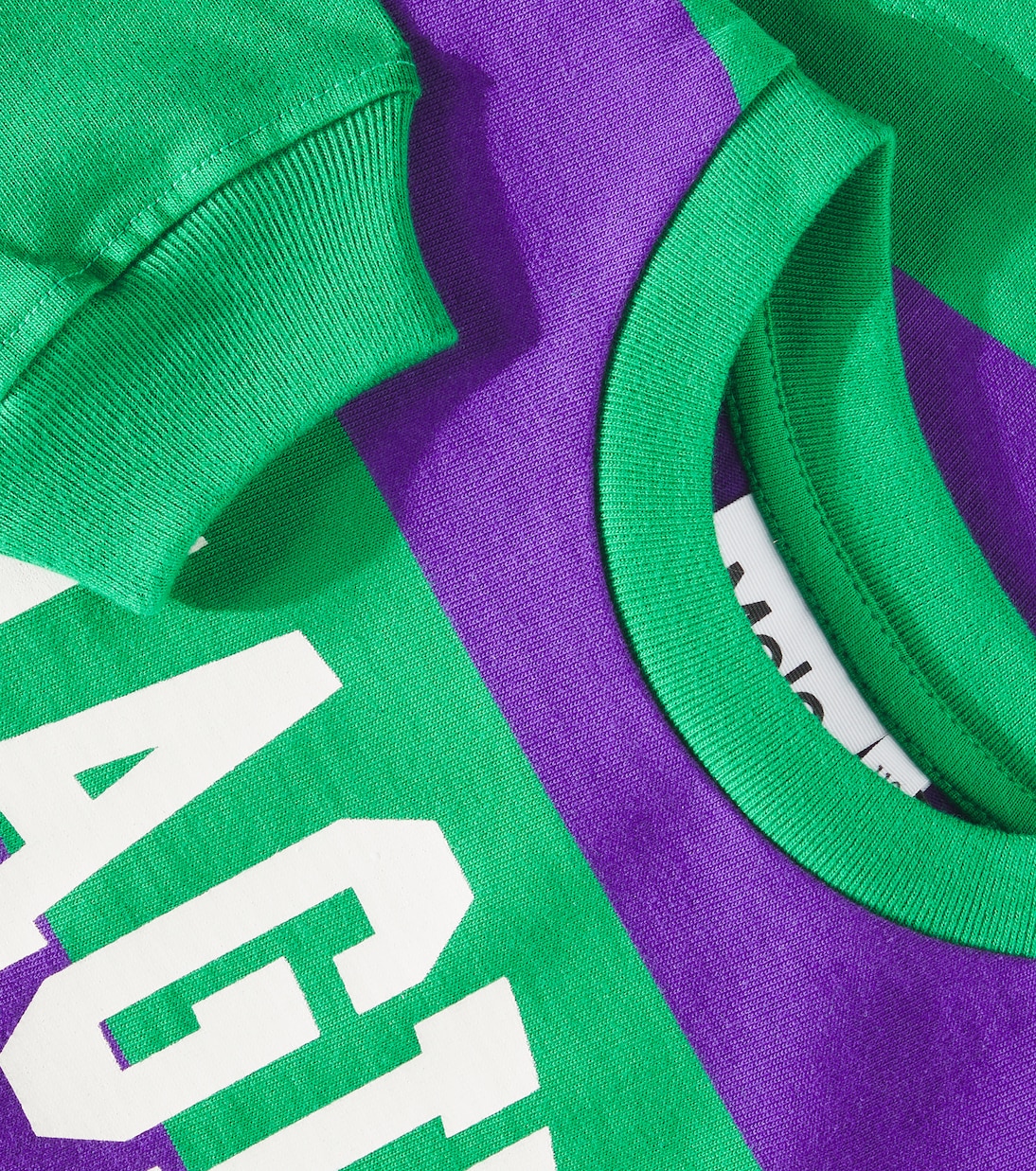 Ron striped cotton sweatshirt | Molo