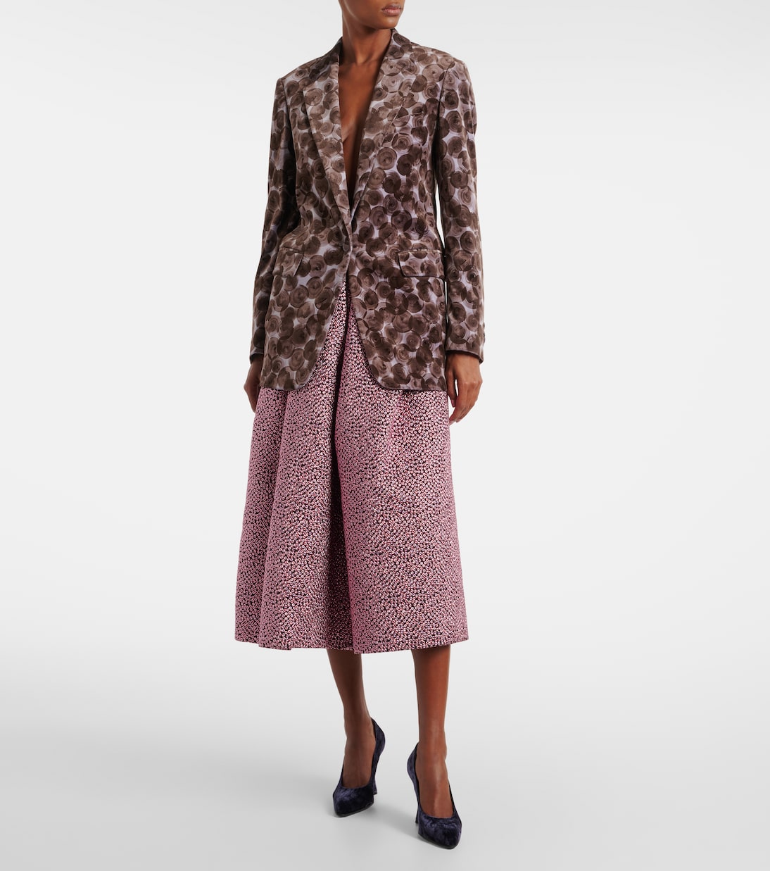 Pumps 95 aus Samt | Dries Van Noten