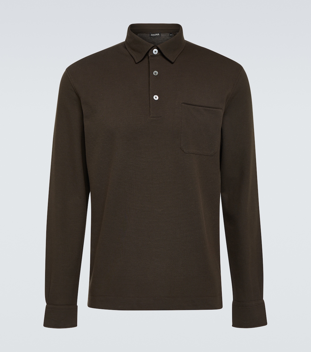 Polopullover aus Baumwoll-Piqué | Zegna